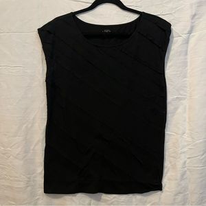 Black Sleeveless  Blouse